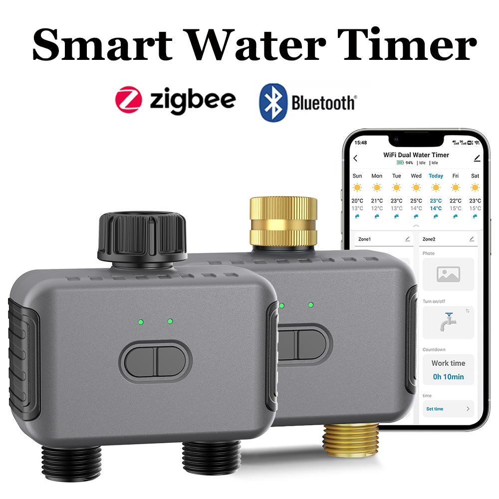 Smart Garden Kit - Minuterie d'eau intelligente Tuya Zigbee/BT, contrôleur