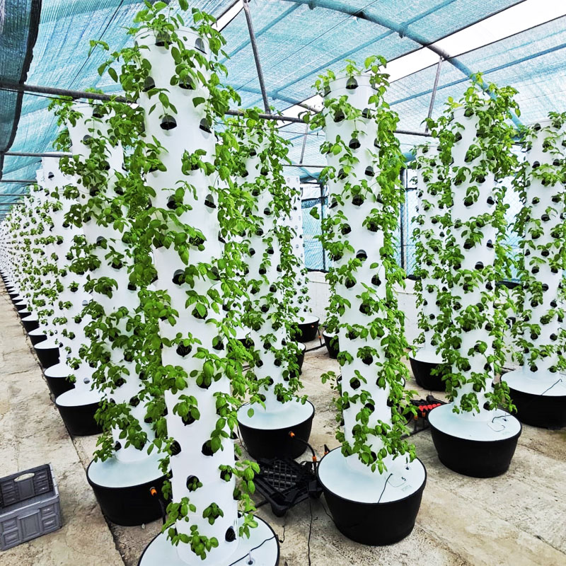 Hydroponic Tower - Système de culture hydroponique vertical compact