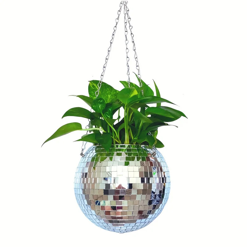 Jardinière à boules de miroir  - Self Watering Planter avis et prix