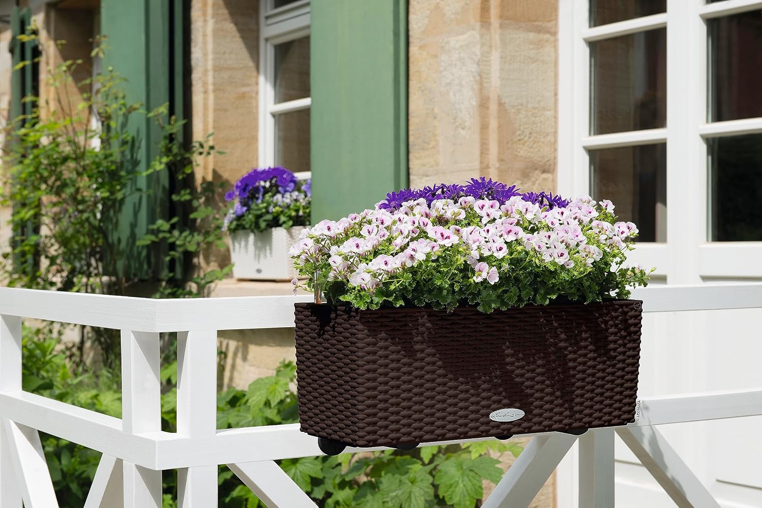 BALCONERA Cottage 50 Mocha, ja - Self Watering Planter avis et prix
