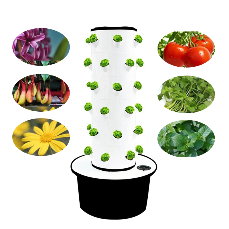 Système de tour hydroponique e - Hydroponic Tower avis et prix