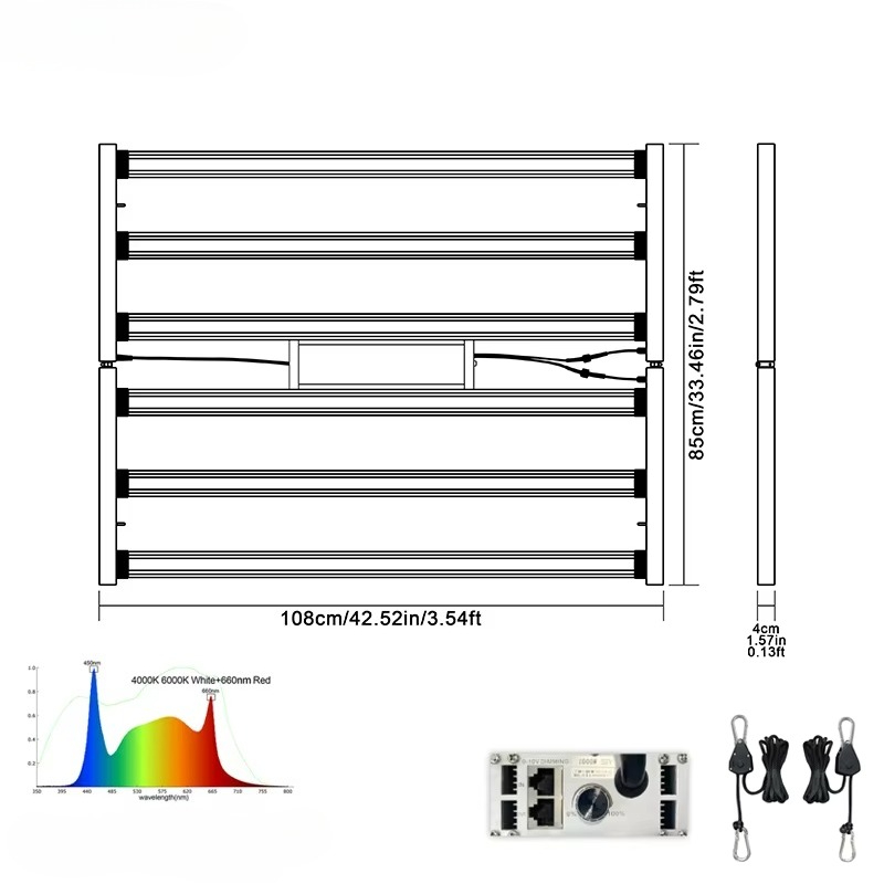 Lampe de culture LED commercia - Plant Grow Light Full Spectrum avis et prix