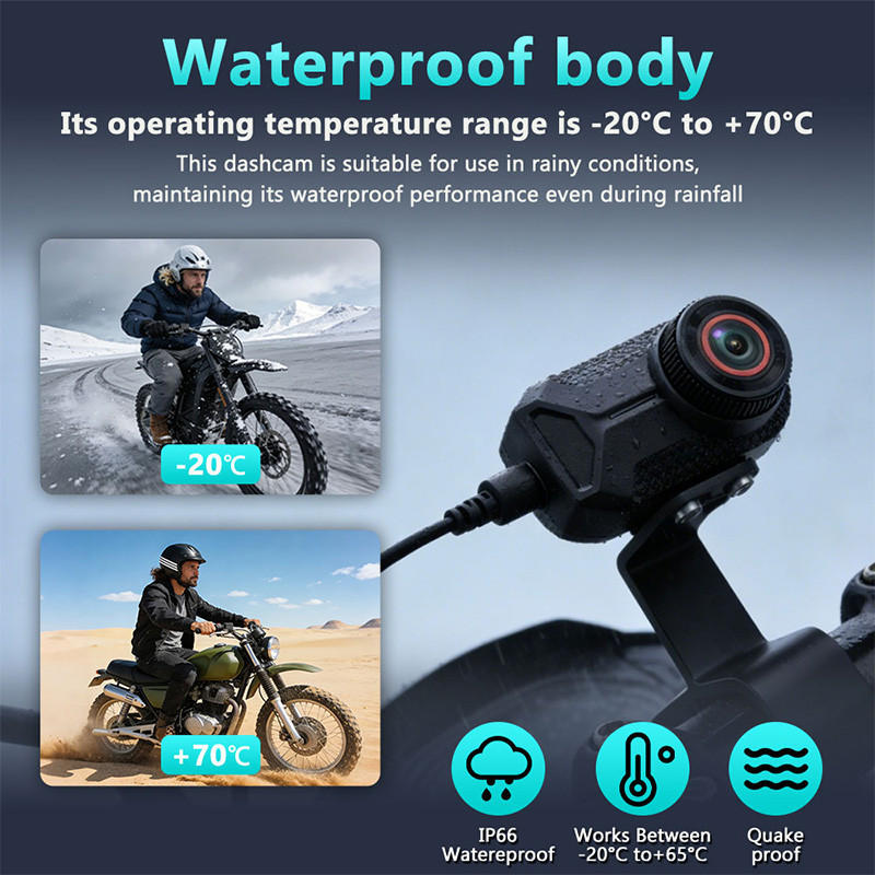 Caméra embarquée 2K pour moto  - Garden Camera avis et prix