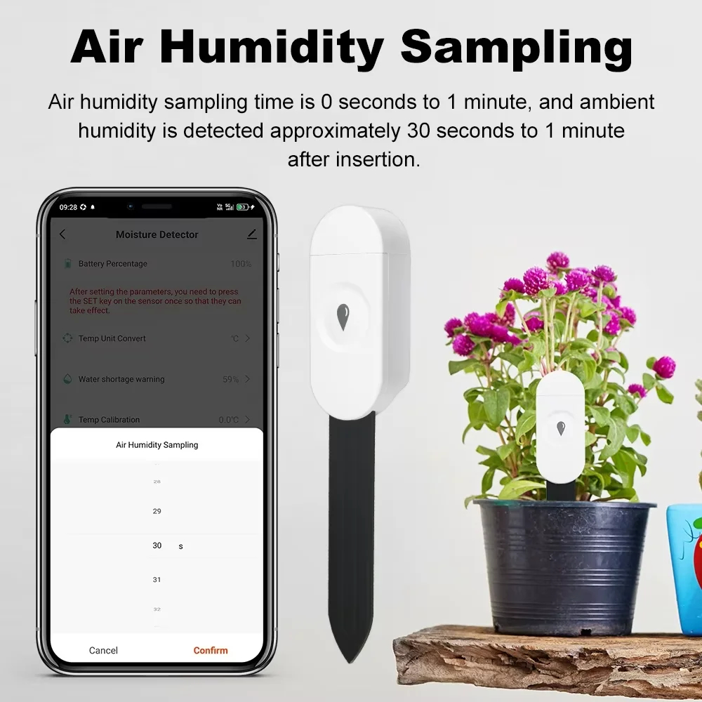 Détecteur d'humidité et de tem - Plant Monitor avis et prix
